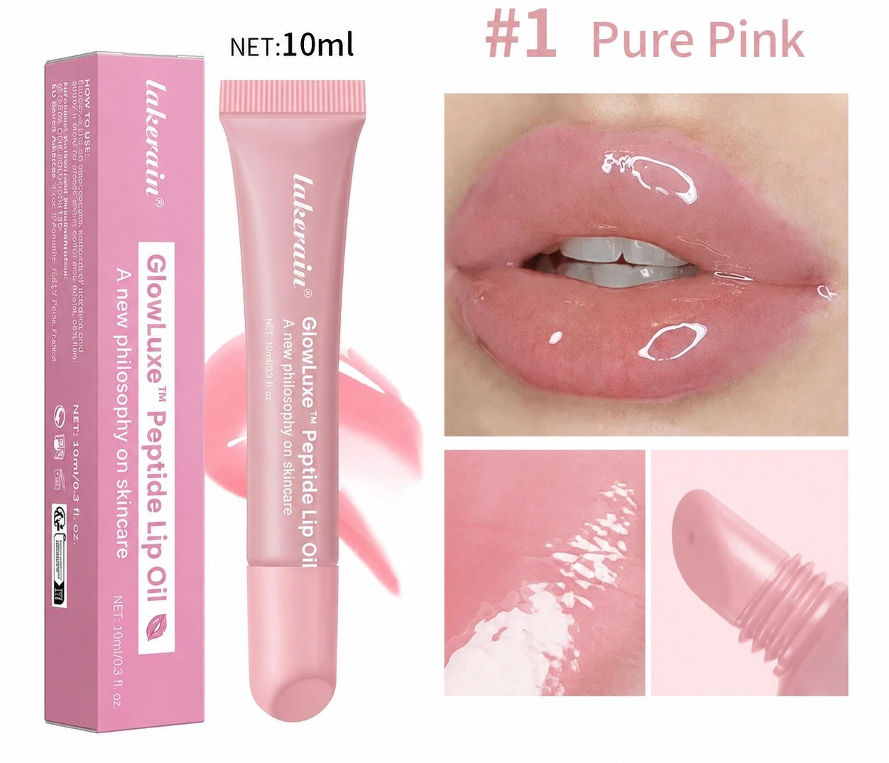 GlowLuxe™ Peptide Lip Oil
