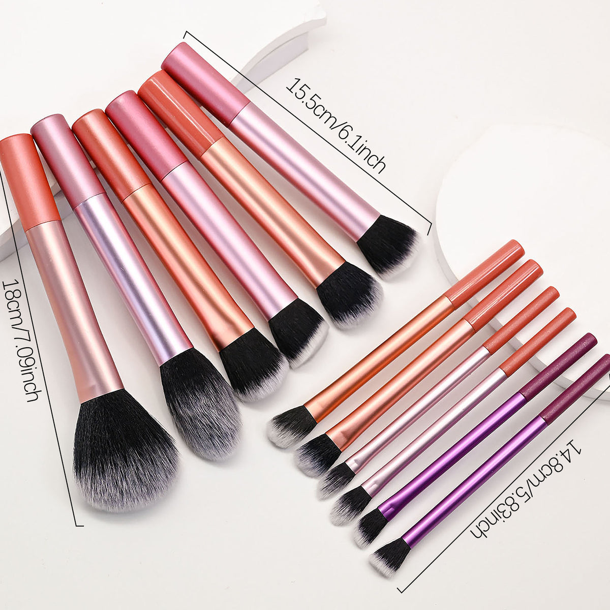 SilkTouch Makeup Brush Set